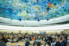 Foto: UN Photo/Pierre Albouy Blick in den Menschenrechtssaal im Palais des Nations in Genf