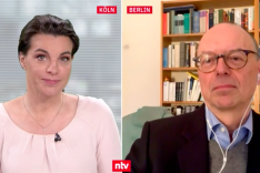 BAKS BAKS Präsident Brose im Interview mit ntv-Moderatorin Isabelle Körner