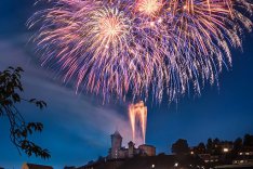 Feuerwerk in Schaffhausen