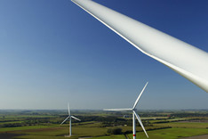 Foto: Siemens AG Windpark bei Braderup im Nordwesten Schleswig-Holsteins