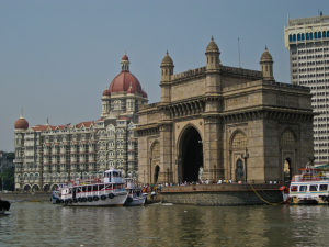 Zu sehen ist das Gateway of India in  Mumbai