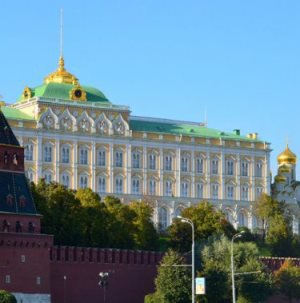 Kremel von Seiten der Moskwa