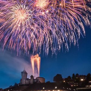 Feuerwerk in Schaffhausen