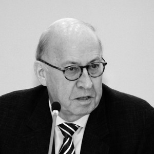Professor Gunther Schmid beim Vortrag