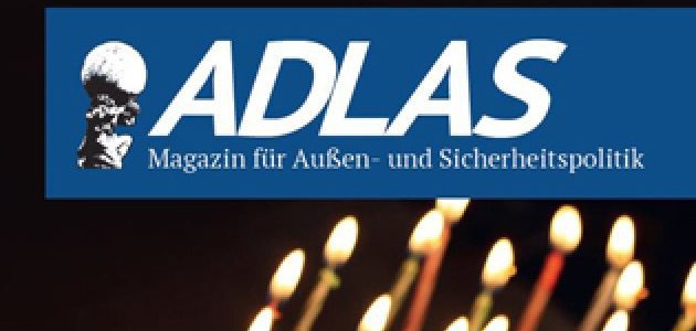 Titelseite des \"ADLAS Magazin für Außen- und Sicherheitspolitik"