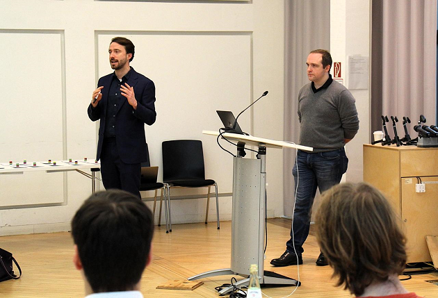 Wargaming Team in einer Veranstaltung
